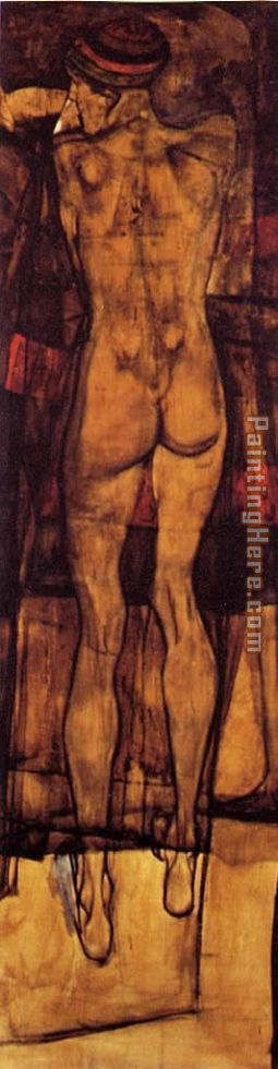 Female Nude Back View